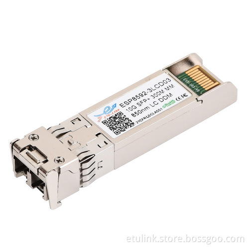 10G SFP+ Transceiver 850nm 300M MM Optical Module